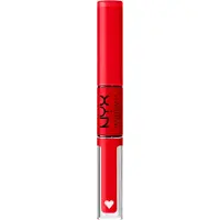 Nyx Shine Loud High Pigment Lip Shine, 17 Rebel In Red