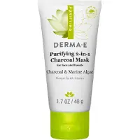 DERMA E Purifying 2-In-1 Charcoal Mask