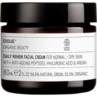 Evolve Organic Beauty Daily Renew Facial Cream, 60ml