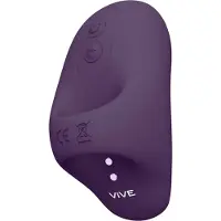 VIVE Hana Pulse Wave Finger Vibrator Purple