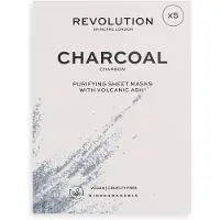 Revolution Biodegradable Purifying Charcoal Sheet Mask 5