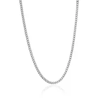 Blomdahl Silvery Coating Medium Link