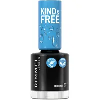Rimmel Kynsilakka - London - Kind &amp; Free, 159 Midnight Sky - Vegaaninen - Cruelty-free - Musta
