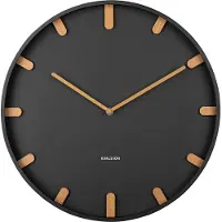 Karlsson seinäkello Grace metal black 40 cm KA5942BK