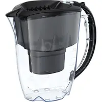 AQUAPHOR Amethyst MF+ vedensuodatuskannu, 2,8 L, musta