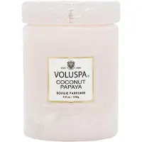 Voluspa Coconut Papaya Mini Glass Jar