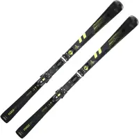 Rossignol Men's On Piste Skis Forza 50D V-Cam Konect + NX 12 Konect GW B80 BLK Yellow Black Laskettelusukset 164