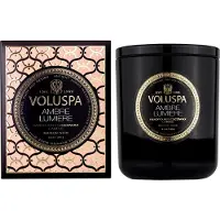 Voluspa Ambre Lumiere Classic Boxed Candle 60h
