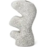 Ferm Living , Yara Vase - Small - Grey Pumice