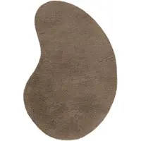 Ferm Living Forma villamatto 103x155 cm Tuhkanruskea