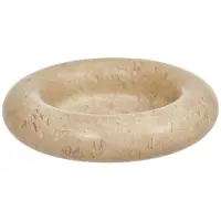 OYOY Savi marmori kynttilänjalka Ø13,8 cm Beige