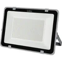 Ledino Oberbilk-LED-valonheitin, 4 000 K, 300 W Oberbilk, Alumiini/harmaa/sinkki, Alumiini