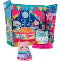 Squishville Nukkekoti - 2-in-1 - Koulupäivät - - OneSize - Nukkekodit