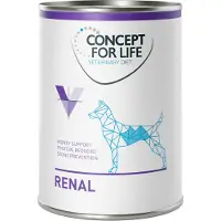 Concept for Life 6x400g Renal Veterinary Diet koiran märkäruoka