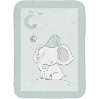 Kikkaboo Elephant Time Superpehmeä Vauvanpeitto 80/110 Cm