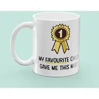 Coolstuff Muki painatuksella - My Favourite Child Gave Me This Mug