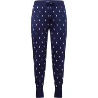 Ralph Lauren for man. 714844764001 Navy knitted pyjama jogger trousers (S), Homewear, Cotton
