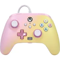 PowerA Enhanced Wired Controller - Xbox Series X/S - Pink Lemonade (Xbox Series X)