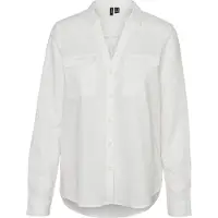 Vero Moda Linn Bumpy Pitkähihainen Kauluspaita