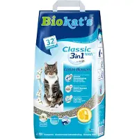 Biokat's 10l Fresh 3in1 Cotton Blossom kissanhiekka