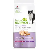 NATURAL TRAINER 12kg Medium Senior Trainer Natural Nova Foods Kuivamuona koiranruoka