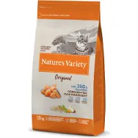Nature´s Variety 2x1,25kg Original Sterilised lohi Nature's Variety kissan kuivaruoka