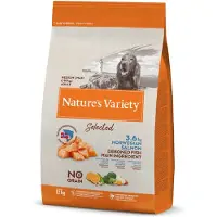 Nature’s Variety 2x12kg Selected Medium/Maxi Adult norjalainen lohi Nature's Variety