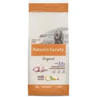 Nature´s Variety Original Med/Max Adult Turkey viljaton kuiva koiranruoka, 12 kg