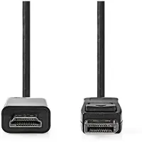 Nedis CCGL37100BK20 DisplayPort kaapeli