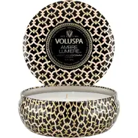 Voluspa Ambre Lumiere 3-Wick Tin Candle 40h