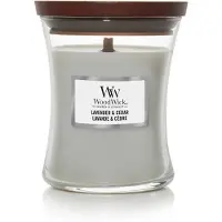 Woodwick Lavender & Cedar Scented Candle Medium