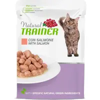 NATURAL TRAINER 12x85g Lohi Mature kissan märkäruoka