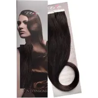 Poze Hairextensions Poze Tape On Extensions 1B Midnight Brown 4 cm/osa