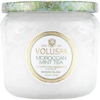 Voluspa Moroccan Mint Tea Maison Blanc Petite Jar 40h
