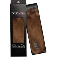 Poze Hairextensions Poze Clip&Go Aidot hiustenpidennykset 7BN Mocca Br