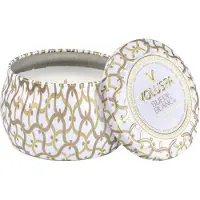 Voluspa Suede Blanc Maison Blanc Decorative Tin Candle 25h
