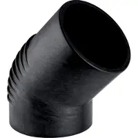 Geberit hiljainen mutka 45° 110 mm