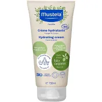 Mustela BIO Hydrating Cream with Olive Oil kosteuttava voide kasvoille ja vartalolle syntymästä lähtien 150 ml