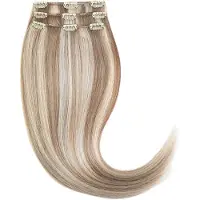 Rapunzel of sweden Classic Clip-ins Straight / Light Volume / 3 pieces