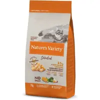 Nature's Variety Selected Sterilized Chicken viljaton kuivaruoka steriloiduille kissoille, 7 kg