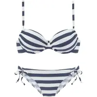 Venice beach Bikini laivastonsininen / valkoinen