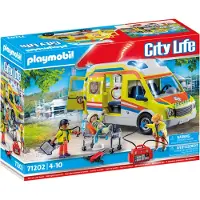 Playmobil City Life 71202, Ambulanssi, 4 vuosi/vuosia, Muovi, Monivärinen