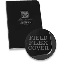 Rite in the rain Field Flex Memo Book 3.5 x 5, musta