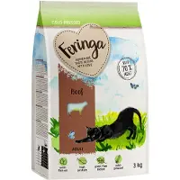 Feringa 3x3kg Adult kylmäpuristettu nauta kissan kuivaruoka
