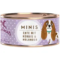 Terra canis 18x 100g Mini ankka, kurpitsa, mansikka ja vanhuksenmarja koiran märkäruoka