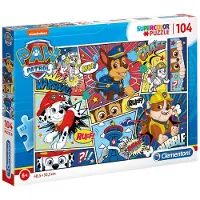 Clementoni Puzzle Paw Patrol 104 Pieces Monivärinen