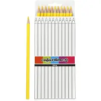 Creativ Company Triangular colored pencils - Keltainen 12pcs.