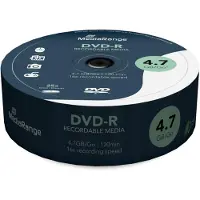 MediaRange MR403, DVD-R, Kakkulaatikko, 25 kpl, 4,7 GB