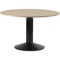 Muuto , Midst ruokapöytä 120 cm - Oiled Oak Black
