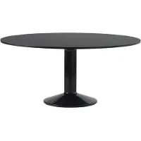 Muuto Midst ruokapöytä 160 cm - Black Linoleum Black